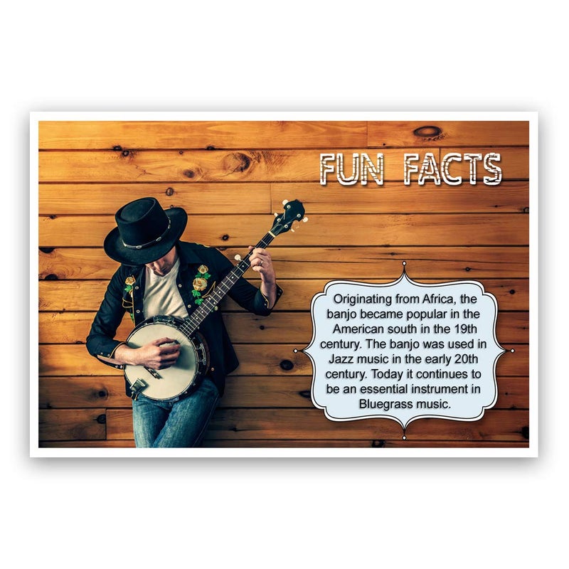 Postcard Fair AMERICANA FUN FACTS postcard set of 20 postcards. Iconic America and American culture post card variety pack. Made in USA. - Image 3